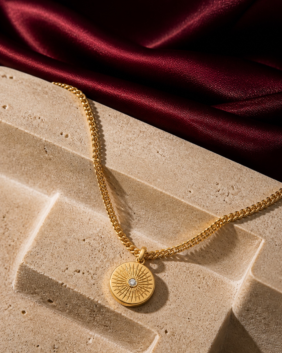 Solstice Medallion Necklace
